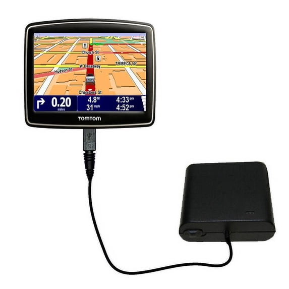 Portable Emergency AA Battery Charger Extender suitable for the TomTom XL 340 - with Gomadic Brand TipExchange Technology
