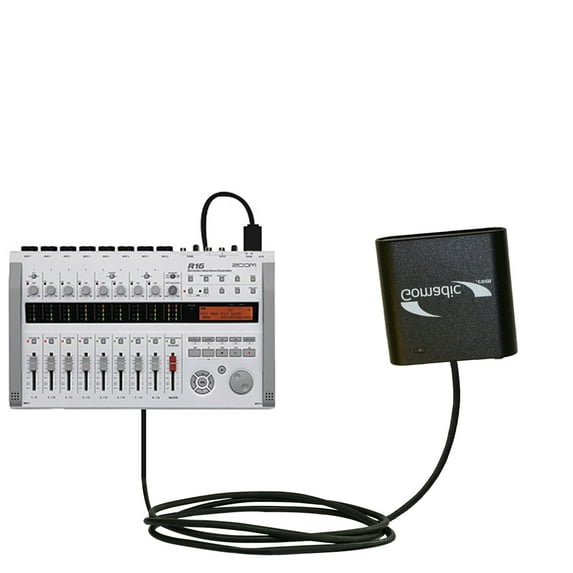 Portable Emergency AA Battery Charger Extender suitable for the Zoom R16 - with Gomadic Brand TipExchange Technology