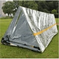 thumbnail image 1 of Portable Emergency Outdoor Shelter Camping Tent for 2 Persons - Ideal for Hiking and Camping Adventures, 1 of 6