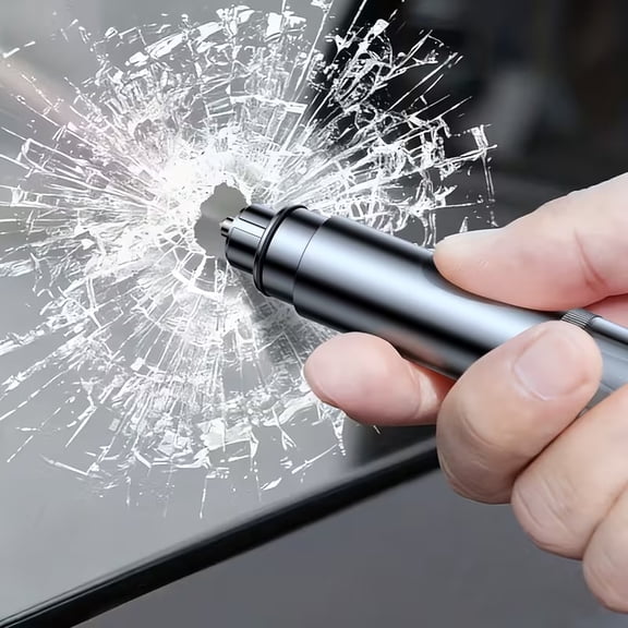 Portable Emergency Safety Hammer - Car Window Breaker & Seatbelt Cutter for Quick Escape in Emergencies