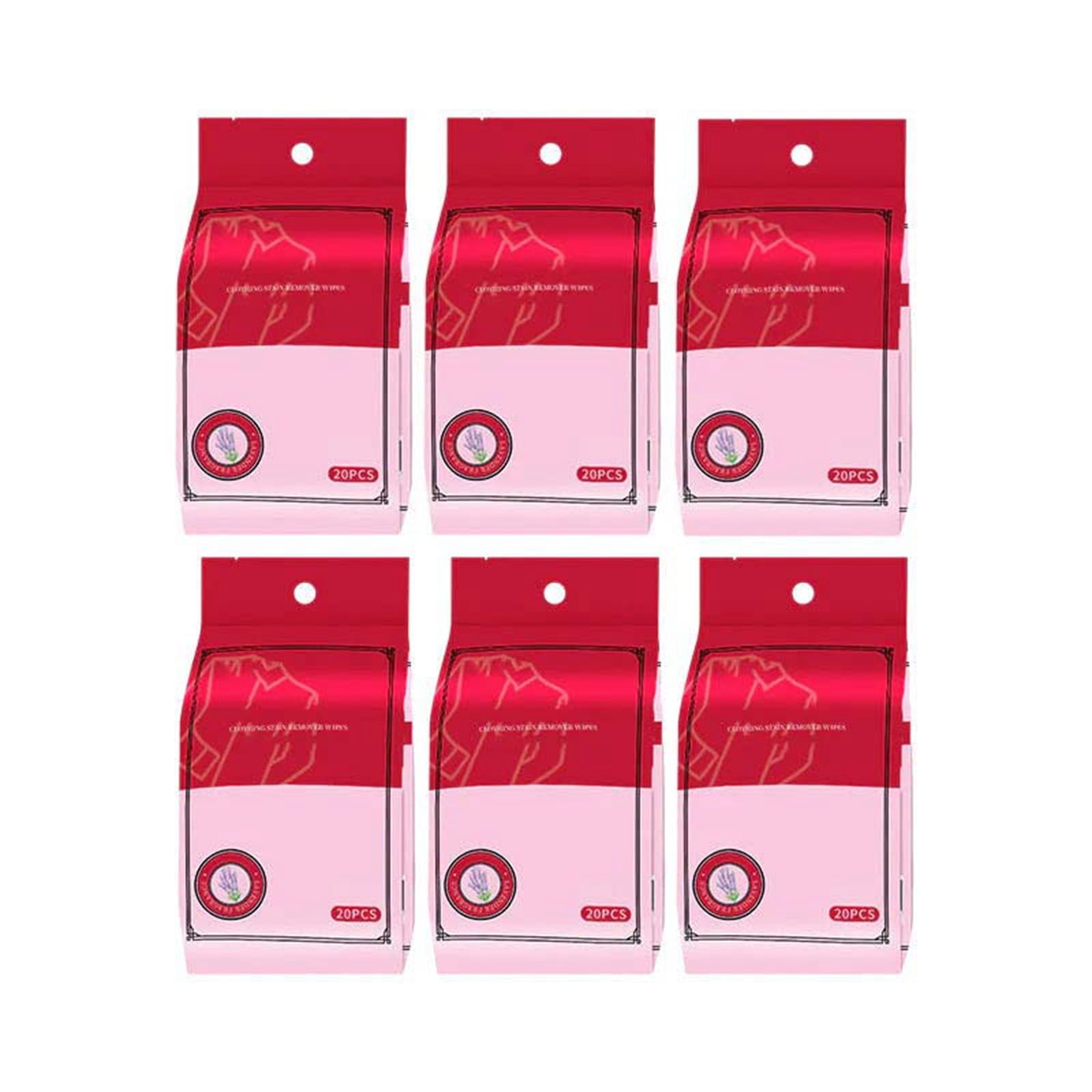 Portable Emergency Stain Removal Wipes For Clothing Non Marking No