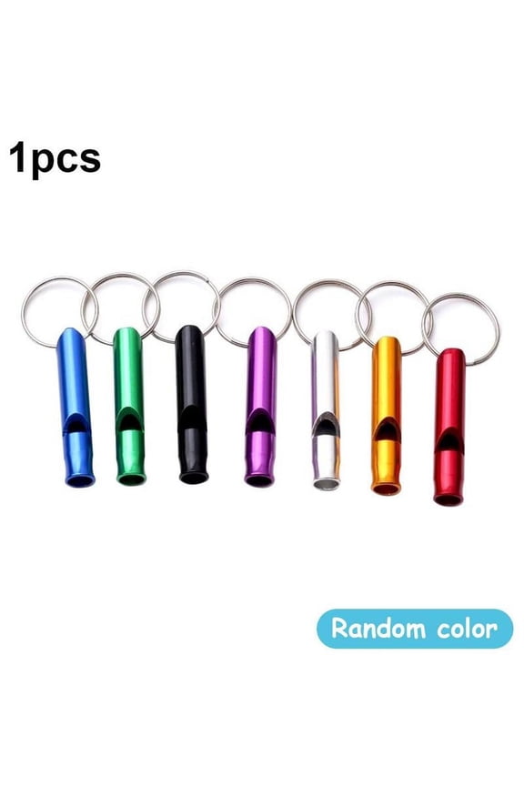 Portable Emergency Survival Whistle Keychain Keyring Camping Hiking Outdoor C9B2