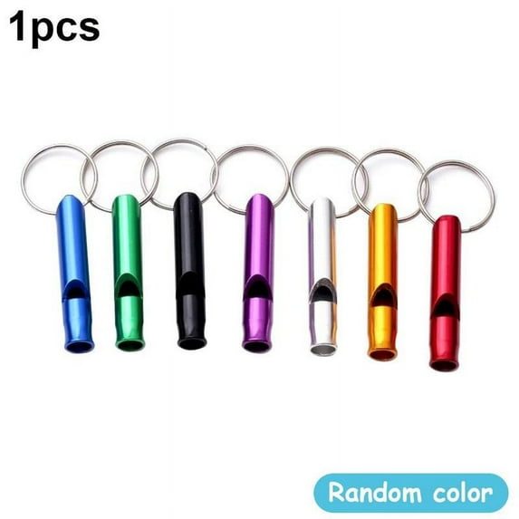 Portable Emergency Survival Whistle Keychain Keyring Camping Outdoor Hiking F3R0