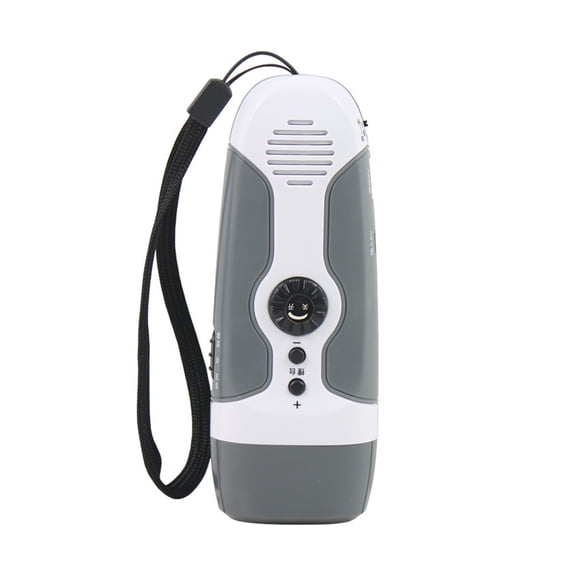 Portable Emerncy Flashlight Lamp Hand Crank nerator Dynamo FM Radio Phones Charging LED Flashlight USB Recharable
