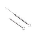 thumbnail image 1 of Portable Environmental Toothpick Outdoor Camping Picnic Toothpick T-itanium Alloy Carrying Fruit Sign Metal Toothpick, 1 of 9