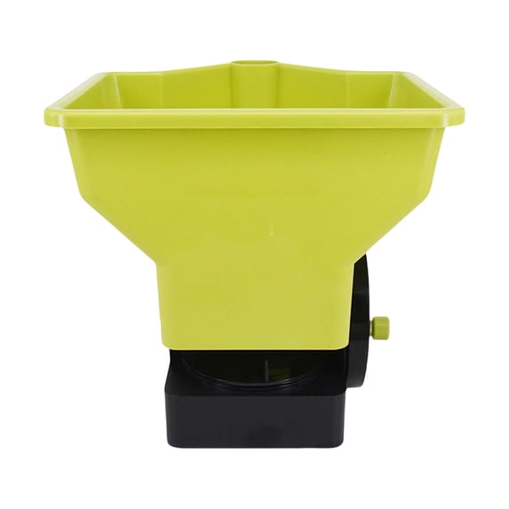 Portable Ergonomic Lawns Spreader Durability ABS PP Construction For Grass Seedlings Fertilizers Snow Salt