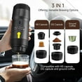 thumbnail image 1 of Portable Espresso Maker with Intelligent Anti-Dry Burn, 25Bar Self-Heating 7Min Electric Mini Coffee Maker, compatible with NS/ Capsules & Ground Coffee for Travel, RV, Office & Home, 1 of 7