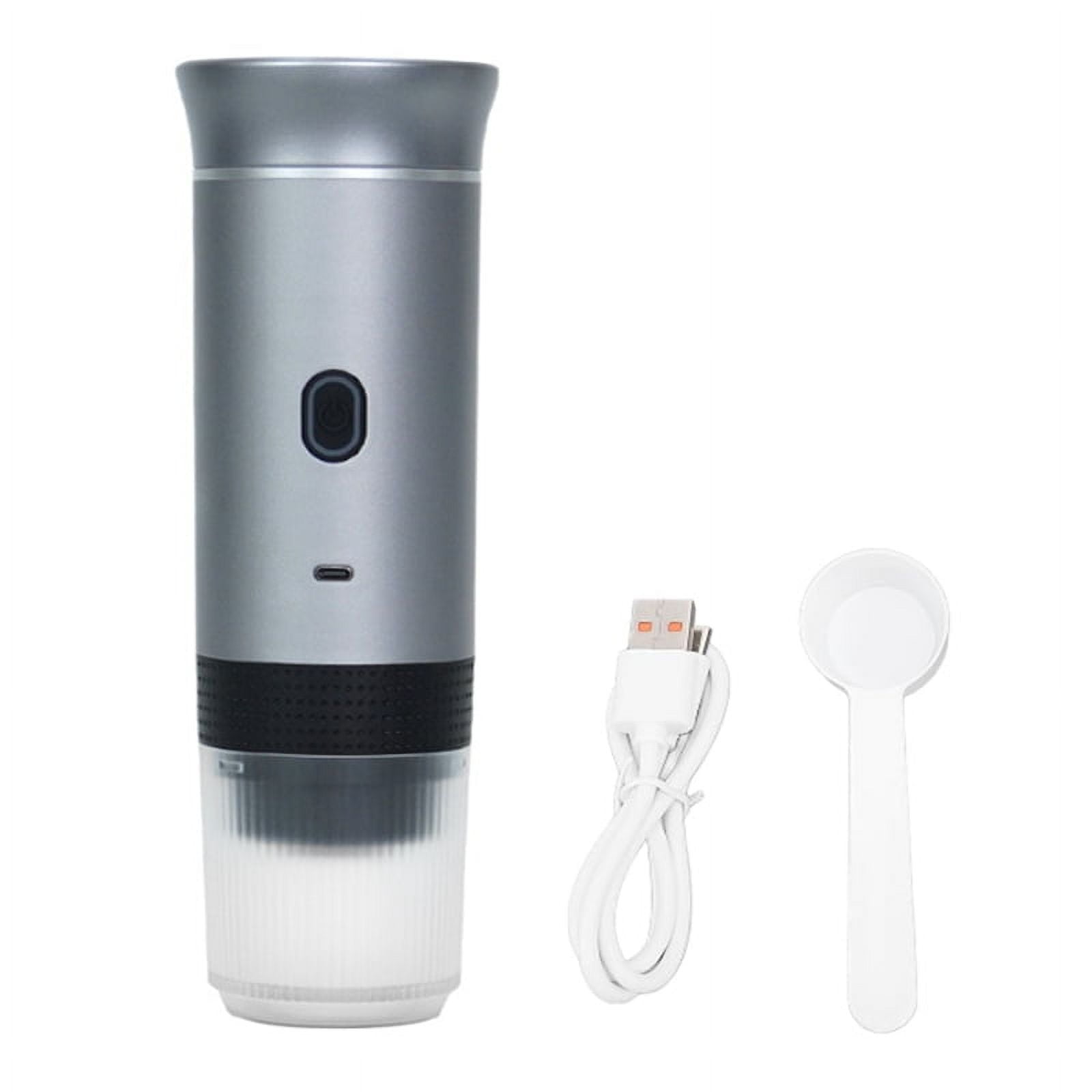 Portable Espressos Coffee Machine 12V Electric Small Travel Italian Expressos Maker for Camping RV Hiking Office