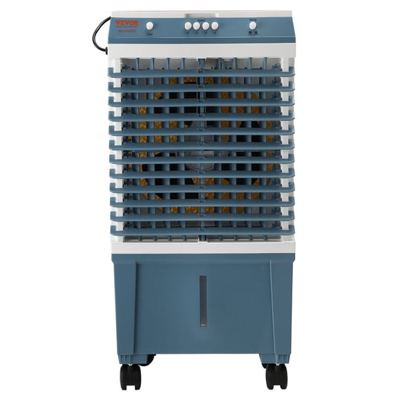Portable Evaporative Air Cooler with 84 Oscillation,1400 CFM 5 Gallon Capacity for Indoor/Outdoor Use up to 550 Sq.ft,3-Speed Adjustable Swamp Cooler