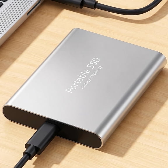 Portable External Hard Drive 128GB USB 3.0 Metal Hard Disk Storage Expansion for PC Laptop PS4 TV