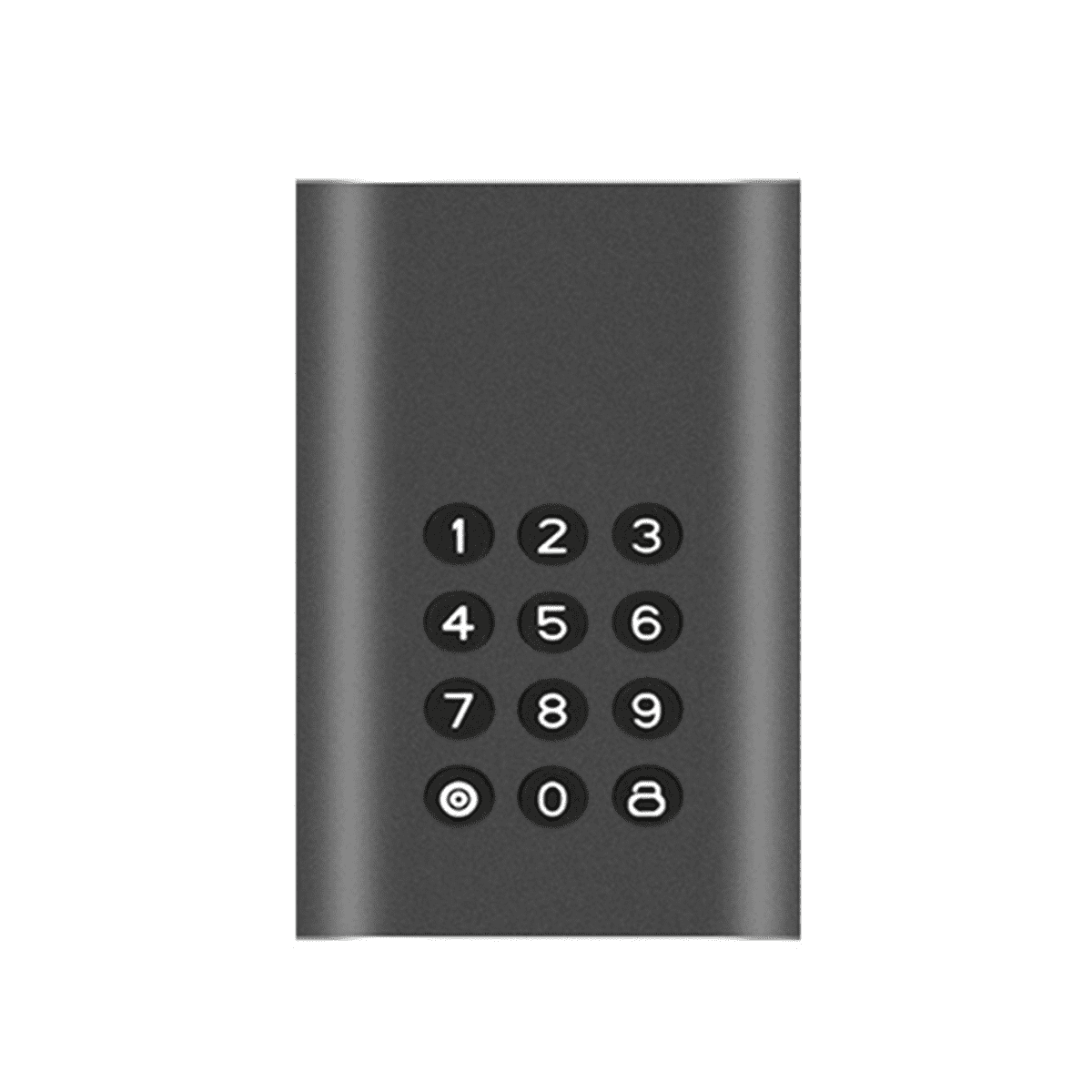 Portable External Hard Drive USBC Encrypted Hard Drive Enclosure 128GB