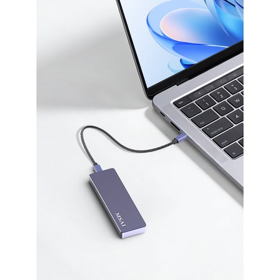 Portable External SSD, USB 3.2 Gen 2 USB-C High Speed Solid State Drive,128GB120MB/s Spee,Ultra Slim Metal External Hard Drive Compatible with Laptop, PC, Android Phone for Mac File Photo Video