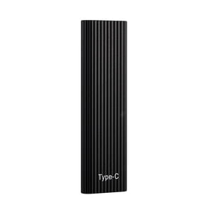 Portable External Solid State Drive 256GB, USB 3.1 Type-C SSD Storage Device for Laptop Desktop PC Mac, High Speed Data Transfer - Black