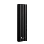 Portable External Solid State Drive 256GB, USB 3.1 Type-C SSD Storage Device for Laptop Desktop PC Mac, High Speed Data Transfer - Black