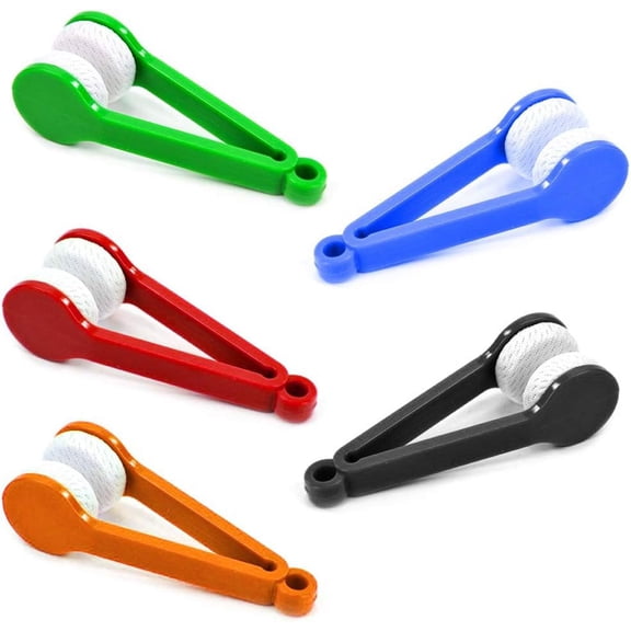 Portable Eyeglass Cleaning Kit 5 Pcs Mini Microfiber Cleaner Soft Brush Eyeglass Cleaner Eyeglass Cloths