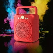 Portable AM FM Radio, Bluetooth 5.0 Radio 5 Watts Loud Speaker,FM Radio Built-in Rechargeable Battery/DC D*4 Cell Battery Operated & AC Power Plug in Wall Radio Black