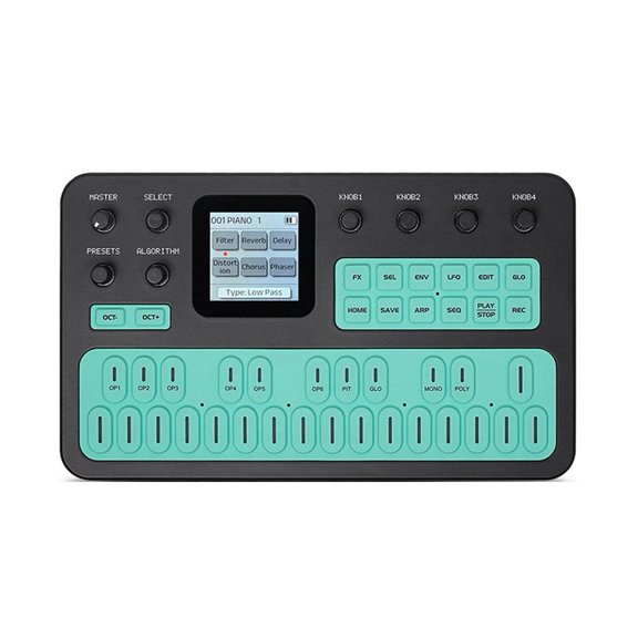 Portable FM Synthesizer with 27-Key Keyboard