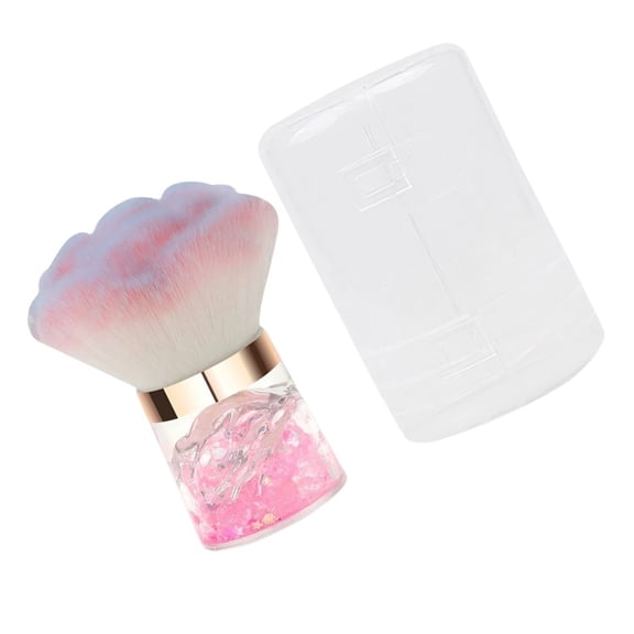 Portable Face And Nails Brush Soft Comfortable Bristles Brush For Home Or Salon Use To Keep Nails And Face