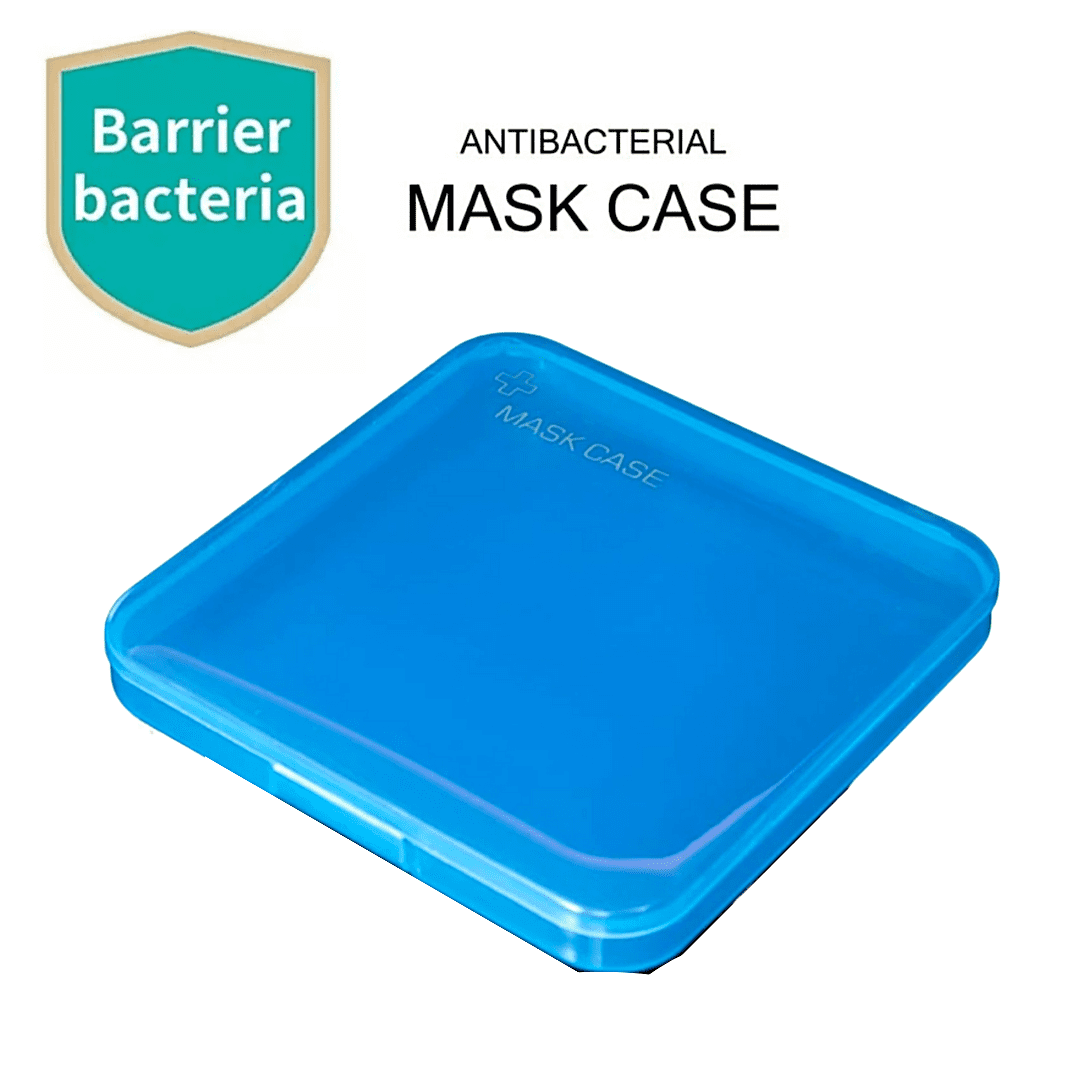 Portable Face Mask Storage Case Cover Holder Optional Colors For Masks ...
