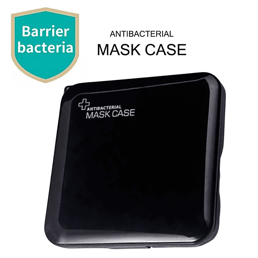 Portable Face Mask Storage Case Cover Holder Optional Colors For Masks ...