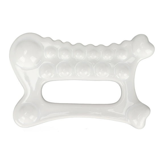 Portable Facial Gua Sha Tool for Facial Microcirculation,Massage Board Fascia Tool Ceramics Reduce Fat Static Free Full Body Scraping Plate for Women Adults