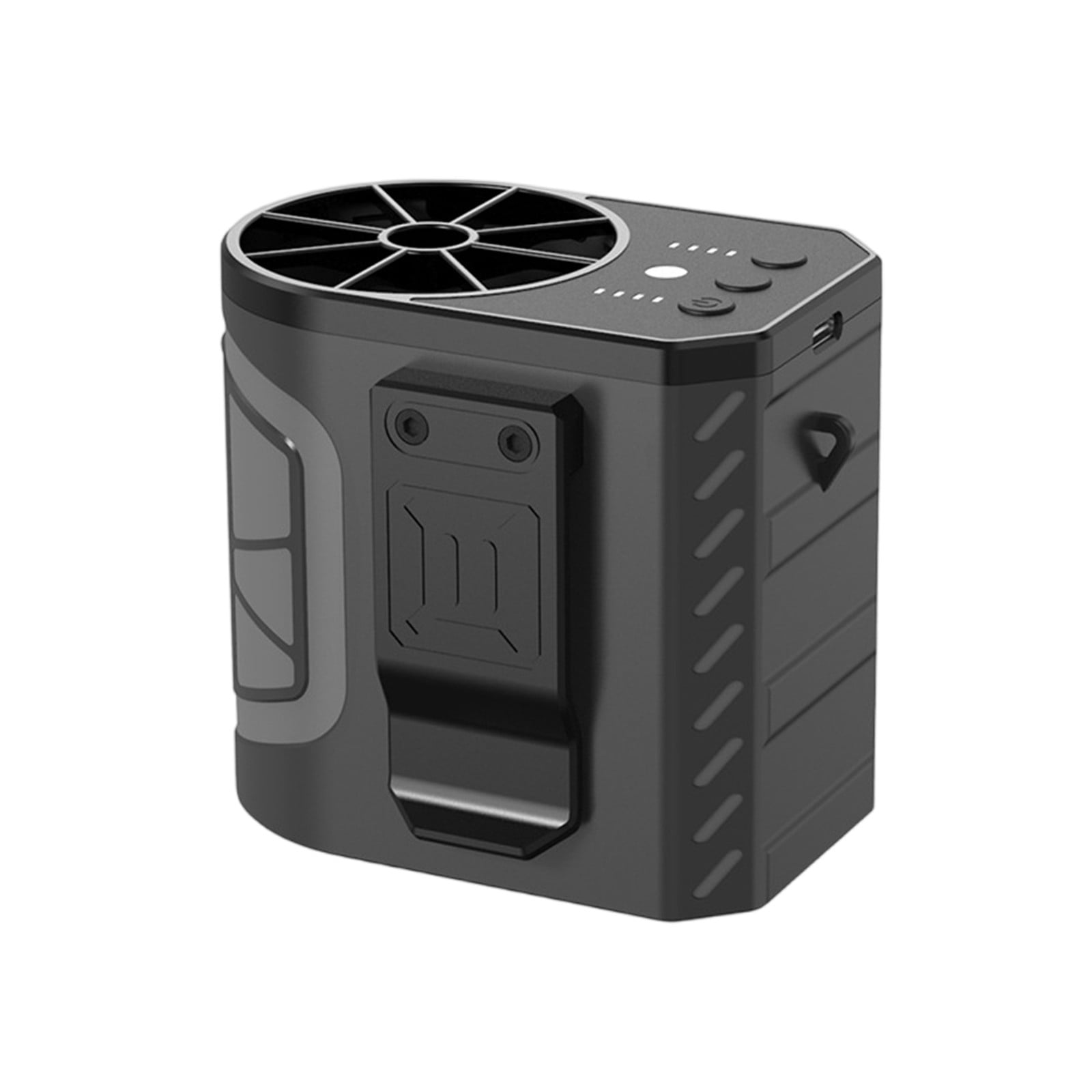 Portable Fan 4000mAh Rechargeable, 4 Speeds 13000RPM Strong Airflow ...