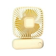 thumbnail image 1 of Portable Fan,Desk Fan,3 Speed Handheld Fan With Base USB Charging Outdoor Portable Desktop Fan 130 Degrees Adjustable Fan Silent Small Fan, 1 of 7