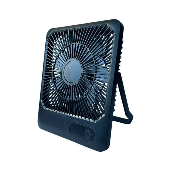 Portable Fan,Desk Fan,Digital Display Five Speed Desktop Small Fan USB Charging Portable Home Mini Desktop Small Fan Can Be Wall Mounted High Wind Power Large Capacity Fan for Summer Travel