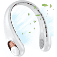 thumbnail image 1 of Portable Fan, Hands-Free Clooing Neck Fan 3 Speeds 5200mAh for Outdoor Indoor Gift for Women Men, White, 1 of 6
