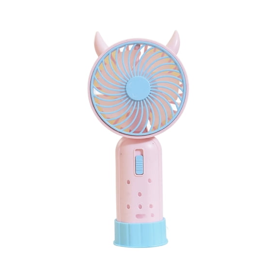 Portable Fan,High-Speed Rechargeable Handheld Mini Fan, LED Display, 360° Rotating Detachable Clip, Stroller Fan for Baby, Travel Essentials, Summer Gifts for Women and Men(Pink)