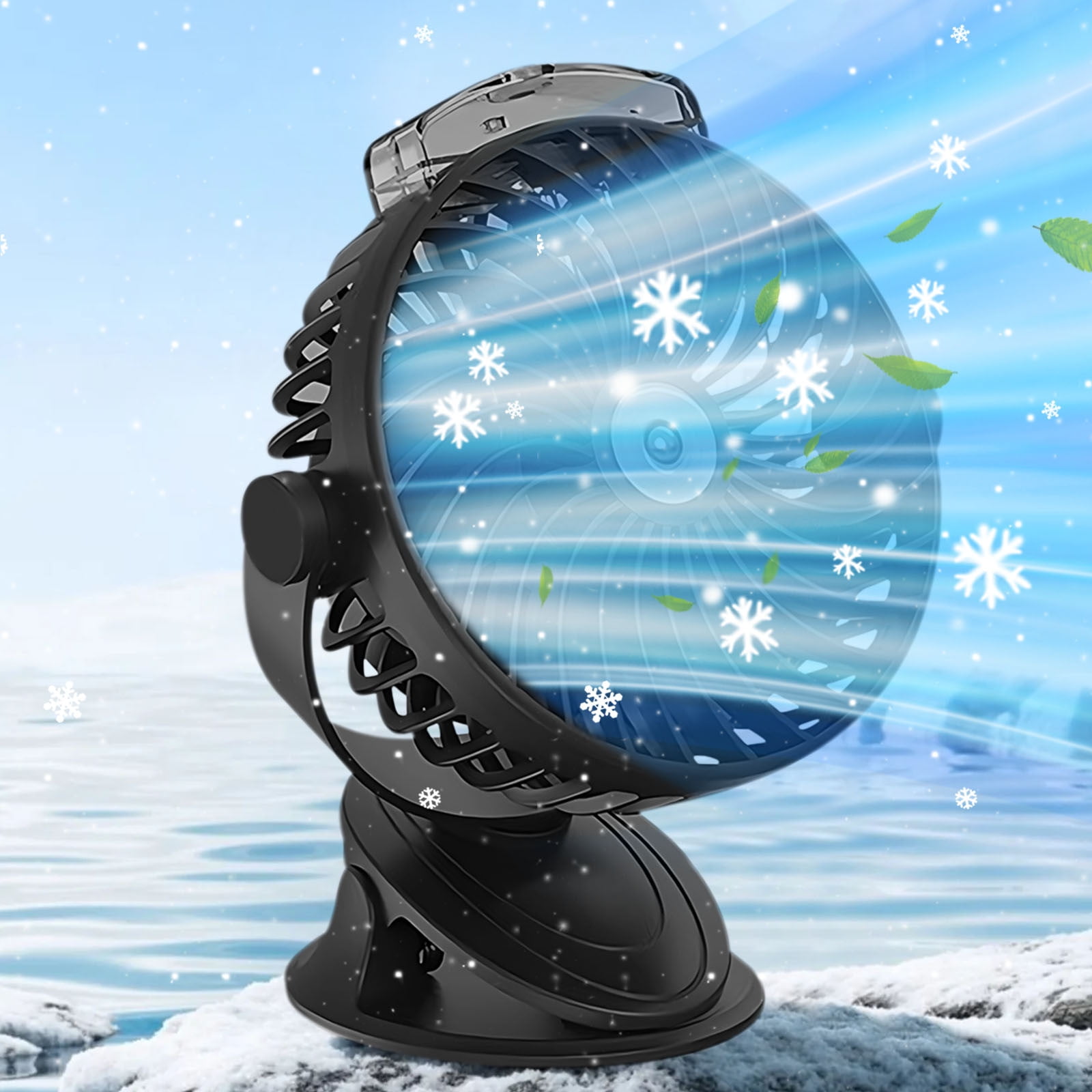 Portable Fan, Misting Fan, 4000 mAh Battery Operated Fan, Outdoor