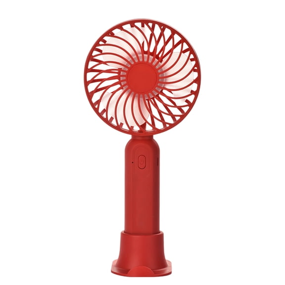 Portable Fan,New Handheld Fan,Usb Rechargeable Reversible Base Vertical Blowing 3 Wind Speeds Mini Desk Fan with Lighting Brushless Foldable Easy Storage Small Fan for Summer Travel Outdoor