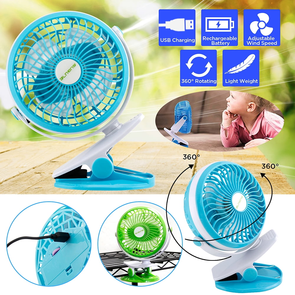 3 Speed Mini Fan Rechargeable Hand-Held Desk Fan USB Cooling Summer Candy C  ）