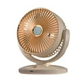 thumbnail image 1 of Portable Fan Rechargeable, DELESYS Battery Operated Small Powerful Personal Fan, Multi-Angle Free Wind Direction Adjustable, Mini Desk Fans for Bedroom, Home, Office, Camping, Traveling, 1 of 9