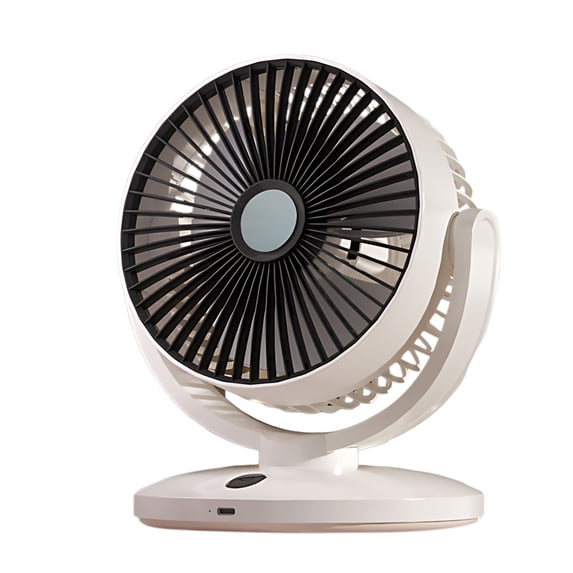 Portable Fan Rechargeable, DELESYS Battery Operated Small Powerful Personal Fan, Multi-Angle Free Wind Direction Adjustable, Mini Desk Fans for Bedroom, Home, Office, Camping, Traveling