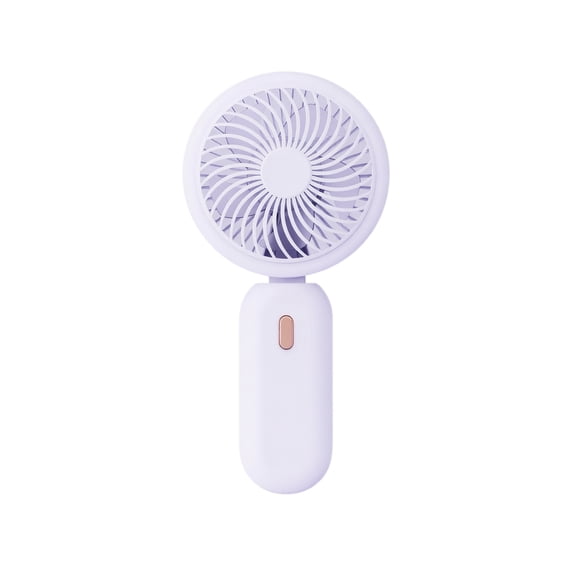 Portable Fan - Rechargeable Handheld Fan, 3 Speeds Personal Small Hand Gifts for Travel Essentials, Lash, Makeup Women USB, Cute Design(Yellow)