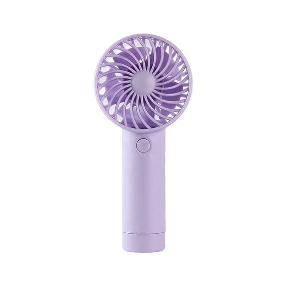 Portable Handheld Fan Green 3-Velocitas USB Rechargeable 400mAh Mini