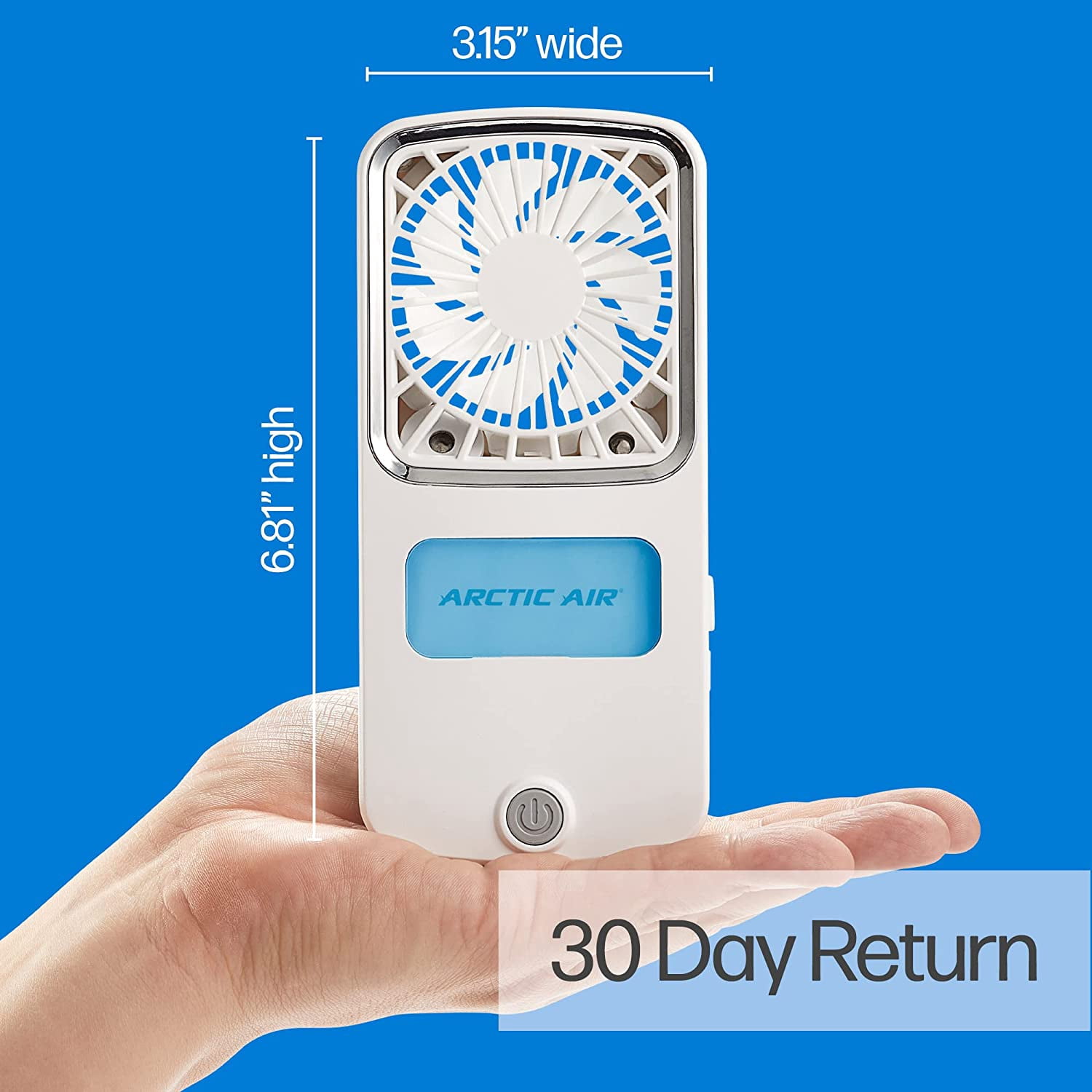Portable Fan with Hydro-Chill Technology, Rechargeable Personal Cooler ...