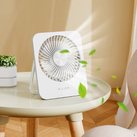 Portable Fans Under $50, Hwkond Desk Fan Battery Rechargeable Fan 180 Degrees Foldable Portable Corporal Fan 3- Adjustable Suitable for Home Office Travel And Outdoor Use