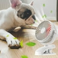 thumbnail image 1 of Portable Fans For Everywhere Powerful Airflow Silent Oscillating Table Fan Bedroom Fan Small Powerful 3 Speed Quiet 760° Rotate Rechargeable Fan With Clip & Hook for Homes Offices Bedroom, 1 of 6