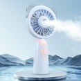 thumbnail image 1 of Portable Fans Under $50, Hwkond Handheld Small Fan Spray Mini Fan Outdoor Cold Airss Cooler, 1 of 4