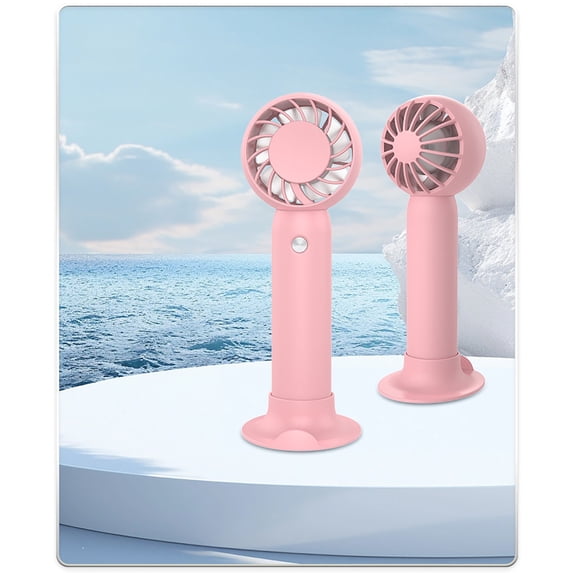 Portable Fans Under $50, Hwkond Summer Cool High Power Turbo Small Fan USB Desktop Stand Handheld Fan