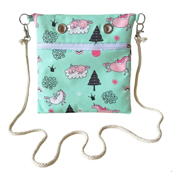 Portable Faux Rabbit Fur Sugar Gliders Bonding Carry Pouch Small Animals Carrier Bag ( Green )