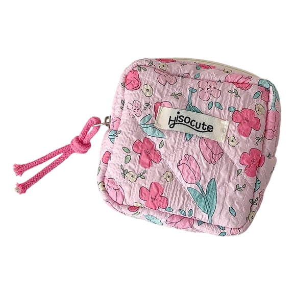 Portable Feminine Hygiene Pouches Convenient Sanitary Napkin Pouches for Discreet Storage of Feminine Products