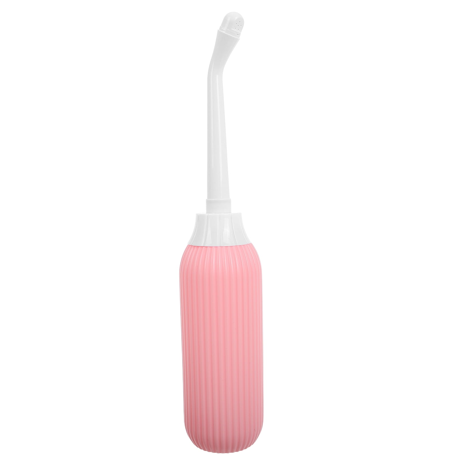 Portable Feminine Wash Reusable Douche Bottle for Women Travel Pink