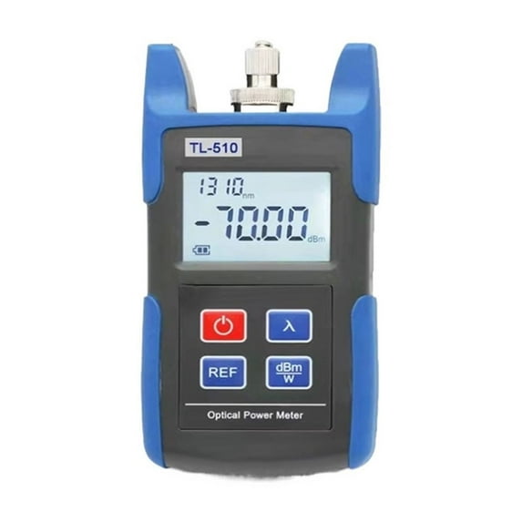 Portable Fiber Optic Tester, Handheld Mini Power Meter Measurement,Mini Optical Power Meter TL-520A
