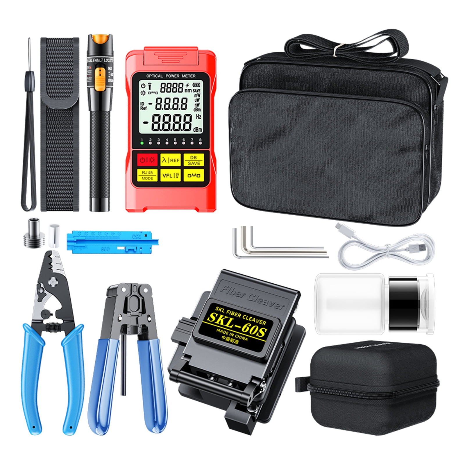 Portable Fiber Opticals Cutter Tool High Efficiency Fusions Splicing ...