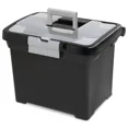 thumbnail image 1 of Portable File Box Plastic, 1 of 6