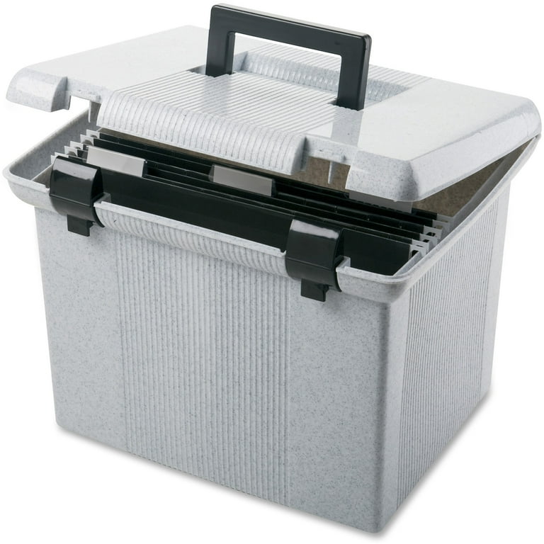Portable File Boxes, Letter Files, 13.88 Portable File Boxes, Letter Files, 13.88