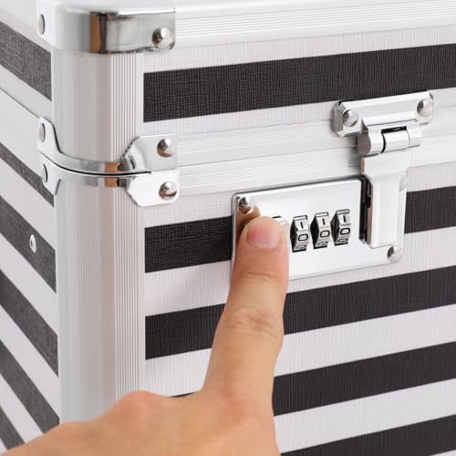 Portable File Storage Box with Handle -19.2